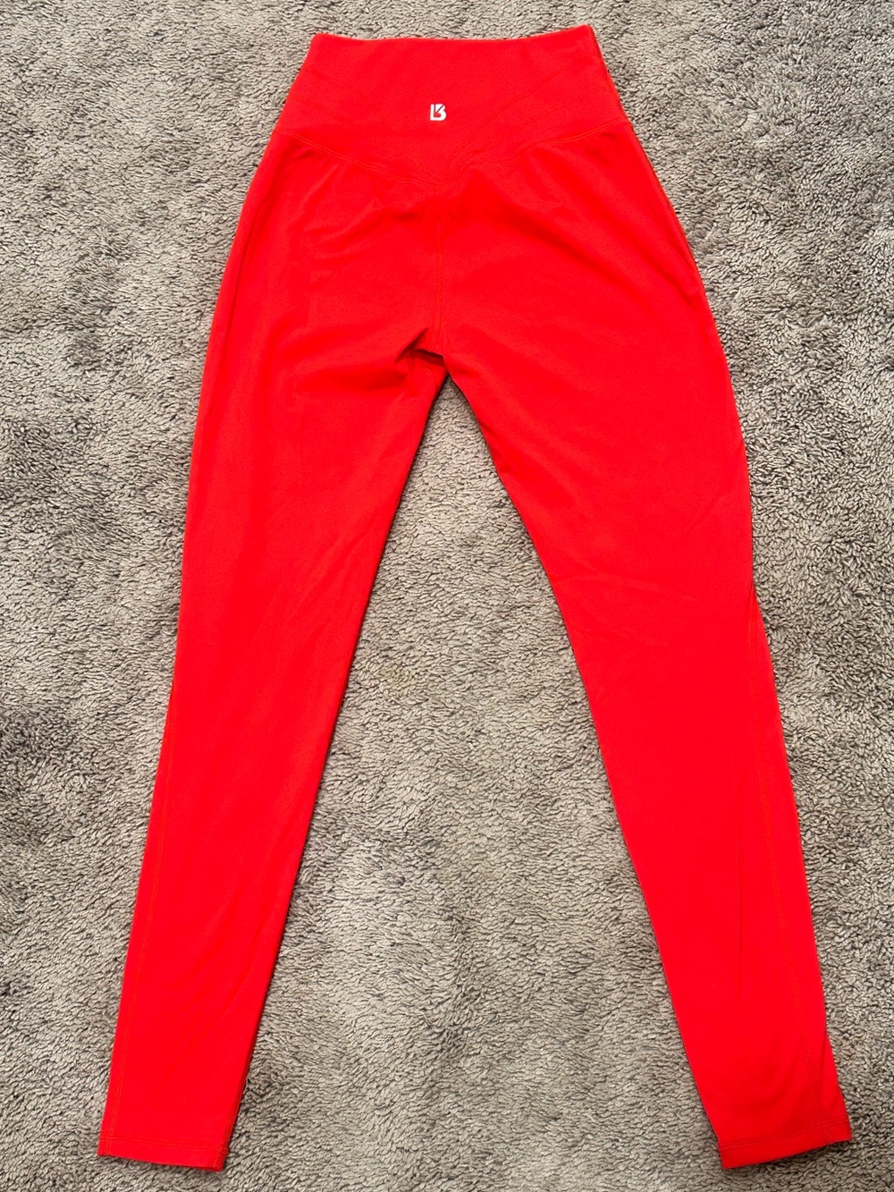 Buff Bunny Women’s Small High-Waist Red Leggings